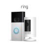 Amazon:$179.99 ($199.98)Ring Video Doorbell, Satin Nickel bundle with Ring Stick Up Cam Battery, White