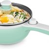 Amazon :$18.99 ($37.99)Dezin Hot Pot Electric Upgraded, Non-Stick Sauté Pan, Rapid Noodles Electric Pot, 1.5L Mini Portable Hot Pot for Steak, Egg, Fried Rice, Ramen, Oatmeal, Soup with Power Adjustment(Egg Rack Included)