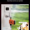 Amazon :$23.99 ($59.99)Lumary Smart Sprinkler Timer, WiFi Water Timer for Garden Hose, Brass Inlet Water Hose Timer, Manual/Automatic Irrigation Timer, App/Voice Control Work with Alexa (Gateway Included)