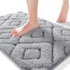 Amazon :$5.60 ($9.99)Yimobra Bathroom Rugs Mat, Extra Soft Fluffy and Absorbent Microfiber Bath Rugs, Non Slip Plush Shaggy Shower Rug, Machine Washable Mats for Bathroom Floor, Bathtub and Laundry, 24''x17'', Grey