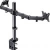 Amazon:$14.99 ($34.99)ErGear Dual Monitor Desk Mount, Fully Adjustable Dual Monitor Arm for 2 Computer Screens up to 32 inch, Heavy Duty Dual Monitor Stand for Desk, Holds up to 17.6 lbs per Arm, EGCM1