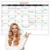 Amazon: $3.99 ($7.99) Large Dry Erase Calendar for Wall – Undated 1 Month Wall Calendar, (40 x 28) inch, Erasable & Reusable