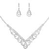 Amazon: $4.99 ($9.99) Jewelry Set for Prom Brides,Women’s Silver Rhinestone Evening Bag Jewelry Sets