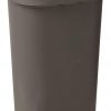 Amazon: $19.97 ($39.99) Branded Spring Top Kitchen Bathroom Trash Can with Lid, 13 Gallon Gray Plastic Garbage Bin