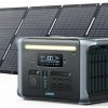 Amazon : $999.99 ($1598.99) Anker SOLIX F1200 Portable Power Station, PowerHouse 757, 1800W Solar Generator, with 200W Solar Panel, 1229Wh LiFePO4 Battery, 6 AC Outlets, 2 USB-C Ports 100W Max, LED Light for Outdoor Camping