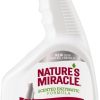 Amazon : $6.18 ($12.99)  Nature's Miracle Stain and Odor Remover for Cats, Odor Control Formula, Melon Burst Scent, 32 oz