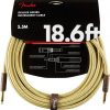 Amazon : $22.80 ($47.99) Fender Deluxe Series Instrument Cable, Straight/Straight, Tweed, 18.6ft