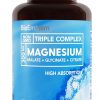 Amazon : $20.15 ($27.99)  BioEmblem Triple Magnesium Complex | 300mg of Magnesium Glycinate, Malate, & Citrate for Muscles, Nerves, & Energy | High Absorption | Vegan, Non-GMO | 90 Capsules