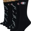 Amazon : $12.00 ($20.00) Champion Women's Socks, Double Dry Socks, Crew, Ankle, and No Show, 6-Pack