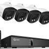 Amazon : $234.99 ($419.99)  Security Camera System 8CH 5MP Wired NVR with Color Night Vision and Motion Detection, 4pcs PoE IP Cameras, 24/7 Recording Surveillance for Home Security, Remote Access(Built-in 2TB HDD)