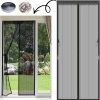 Amazon : $18.96 ($69.99)  Magnetic Screen Door Mesh - Anti- Dust&Keep Bugs Out, No Need for Punching, Self Sealing Mosquito Resistant Stripe Silence Door Curtain with Easy Install Accessories,Pet Friendly A122 : )