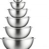 Amazon : $29.99 ($59.28)  FineDine Stainless Steel Mixing Bowls Set for Kitchen, Dishwasher Safe Nesting Bowls for Cooking, Baking, Meal Prepping