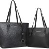 Amazon:  $11.99 ($34.99) Bag for Women Large Purse and Handbags Set Embossed Collection Purse 2Pcs Set