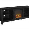 Amazon : $295.62 ($529.00)  Walker Edison Wren Classic 4 Cubby Fireplace TV Stand for TVs up to 80 Inches, 70 Inch, Black