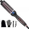 Amazon: $17.49 ($49.97) Thermal Brush Curling Iron Brush for Blowout Look, Heated Round Brush Hair Straightening Curling Styling