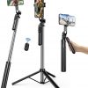 Amazon: $9.99 ($19.99) 71 inch Phone Tripod, Tripod for iPhone & Selfie Stick Tripod with Remote, Extendable Phone Tripod