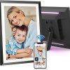 Amazon : $39.79 ($129.99) FANGOR 10.1'' WiFi Digital Picture Frame with LED Light, Electronic Photo Frames with 32GB Memory Support USB/SD Card, 1280x800 IPS Touch Screen, Share Moments Instantly via Uhale Anywhere