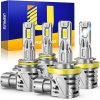Amazon : $48.44 ($82.99)  Ursprung Upgraded H11/H9/H8 9005/HB3 Bulbs Combo, 50000LM 800% Brighter, 1:1 Size H11 9005 Bulbs, 6500K Cool White Plug-N-Play, Halogen Replacement, Pack of 4
