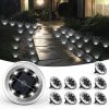 Amazon: $12.34 ($18.99) Mini Solar Ground Lights, 10 Pack Solar Lights Outdoor Garden, Solar Pathway Lights Outdoor
