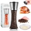 Amazon: $4.99 ($9.99) Pepper Mill Grinder Refillable, Manual Salt and Pepper Grinders,Adjustable Coarseness