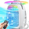 Amazon : $31.49 ($69.99) AI Portable Air Conditioners Fan,Evaporative Mini Misting Air Conditioner,Portable AC Air Cooler with 4 in 1 Humidifier Fan Conditioner 7 Colors Light, 3 Speed AC Portable for Bedroom Office