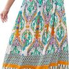 Amazon: $14.99 ($29.99) 2024 Boho Long Skirts for Women A Line High Waist Floral Maxi Skirt with Pockets