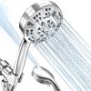 Amazon: $13.79 ($45.99) High Pressure 10-mode Handheld Shower Head w/ 5 ft Stainless Steel Hose and Adjustable Bracket