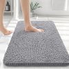 Amazon : $5.99 ($14.99)  OLANLY Bathroom Rugs 30x20, Extra Soft Absorbent Chenille Bath Rugs, Non-Slip, Dry Quickly, Machine Washable, Bath Mats for Bathroom Floor, Tub and Shower, Grey