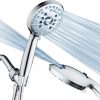 Amazon : $24.94 ($69.99)   AquaCare High Pressure 8-mode Handheld Shower Head - Anti-clog Nozzles, Built-in Power Wash to Clean Tub, Tile & Pets, Extra Long 6 ft. Stainless Steel Hose, Wall & Overhead Brackets
