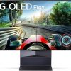 Amazon:$999.99 ($1948.40)LG 42-Inch Class OLED Flex Smart TV with Bendable Screen 42LX3QPUA, 2022 - AI-Powered 4K TV, Alexa Built-in