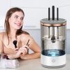 Amazon:$18.99 ($54.99)Electric Brush Cleaner, Makeup Brush Cleaner Machine & Brush Cleaning Brush, Automatic Spinning Classics Makeup Brush Cleaner One-Button Operation, Great Gift for Wife, Girlfriend, Painter