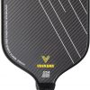 Amazon:$34.99 ($69.99)Pickleball Paddle, USAPA Approved, 3K Raw Carbon Fiber (CFS) with SpinFlex Surface, 16MM Polypropylene Honeycomb Core Pickle Ball Racket for Professional Players and Beginners