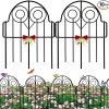 Amazon:$14.18 ($31.89)Decorative Garden Fence, 10 Panels No Dig Fences, 17in(H) x10ft(L) Animal Barrier Fencing Border for Dogs Rabbits, Landscape Edging for Yard Lawn Patio Flower Bed