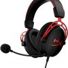 Amazon:$69.89 ($99.99)HyperX Cloud Alpha - Gaming Headset, Dual Chamber Drivers, Legendary Comfort, Aluminum Frame, Detachable Microphone, Works on PC, PS4, PS5, Xbox One/ Series X|S, Nintendo Switch and Mobile – Red