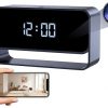 Amazon:$29.99 ($89.99)Hidden Camera Clock, FHD 1080P Wireless Spy Cam, WiFi Nanny Cam, Strong Night Vision, Small Discreet Cam for Home Indoor Security