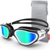 Amazon:$14.99 ($29.99)ZIONOR Swim Goggles, Upgraded G1 Polarized Swimming Goggles Anti-fog for Men Women Adult