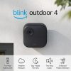 Amazon:$99.99 ($259.99)Blink Outdoor 4 (4th Gen) — Wire-free smart security camera, two-year battery life, two-way audio, HD live view, enhanced motion detection, Works with Alexa – 3 camera system