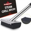 Amazon :$39.96 ($69.95)Grill Brush Bristle Free.Upgraded Steam art Grill Brush for Water Activated Design.Replaceable Scraper Cleaning Head.grill cleaner for outdoor grill (Black)