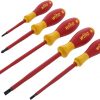 Amazon:$29.98 ($47.52)Wiha 32059 5 Piece Insulated SoftFinish Slotted/Phillips/Square Screwdriver Set