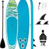 Amazon:$84.99 ($269.98)FEATH-R-LITE Inflatable Paddle Board Stand Up Paddleboards for Adults SUP with Two Different Configurations of Accessories