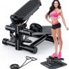 Amazon:$33.04 ($79.99)Steppers for Exercise at Home, KitGody Mini Stepper with Resistance Bands, Stair Stepper with 330LBS Capacity, Adjustable Height Fitness Stepper Machine for Full Body Workout
