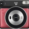 Amazon:$89.00 ($129.95)Fujifilm Instax Square SQ6 - Instant Film Camera - Ruby Red