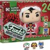 Amazon :$20.99 ($49.99)Funko Pop! Advent Calendar - DC Super Heroes 2023, 24 Pocket Pop! Vinyl Figures