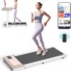 Amazon : $119.99 ($159.99)  DeerRun Walking Pad 2 in 1 Under Desk Treadmill, 2.5HP Low Noise Walking Pad Running Jogging Machine with Remote Control for Home Office, Lightweight Portable Desk Treadmill Installation Free