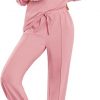 Amazon: $11.99 ($29.99) Lounge Sets for Women 2 Piece Jogger Pajama Long Sleeve Pants Loungewear Sweatsuits Casual