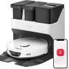 Amazon : $799.99 ($1299.99) roborock S7 Max Ultra Robot Vacuum and Mop Combo, Auto Mop Drying and Washing, Self-Emptying and Refilling, 5500Pa Suction, Reactive Tech Obstacle Avoidance, White (RockDock Ultra Series)