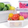 Amazon: $13.19 ($32.99) Fruit Vegetable Storage Containers for Fridge,3 PCS Produce Saver Containers for Refrigerator from