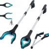 Amazon : $12.14 ($26.99)  Grabber Reacher Tool 2-Pack, 32'' Folding Reacher Grabber Pickup Tool with Magnets, Lightweight Grabbers for Seniors, Trash Grabber Tool with 90°Rotating Head