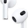 Amazon : $129.99 ($169.00)   Apple AirPods (3rd Generation) Wireless Ear Buds, Bluetooth Headphones, Personalized Spatial Audio, Sweat and Water Resistant, Lightning Charging Case Included, Up to 30 Hours of Battery Life :$129.99 ($169.00)