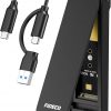Amazon : $10.49 ($20.99) FIDECO M.2 NVMe SSD Enclosure, USB 3.2 Gen 2 to M.2 NVMe Enclosure, PCIe NVMe Adapter for M & M+B Key, Sandwich Style Design, Tool-Free Installation, Support UASP and TRIM